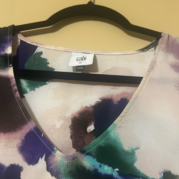 CAbi Multicolor Abstract Blouse - Picture 6 of 12